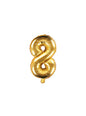 Globo foil “8“ en dorado 35 cm - Partydeco | Funidelia