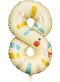 Globo foil “8“ serpiente - Partydeco | Funidelia