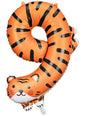 Globo foil “9“ tigre - Partydeco | Funidelia