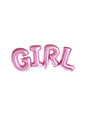 Globo foil “GIRL“ rosa - Partydeco | Funidelia