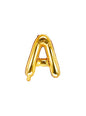 Globo foil letra A dorado