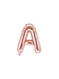 Globo foil letra A oro rosa (35 cm) - Partydeco | Funidelia