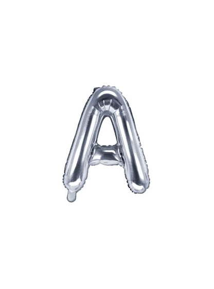 Globo foil letra A plateado