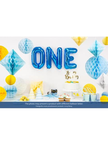 Globo foil letra B azul (35 cm) - Partydeco | Funidelia