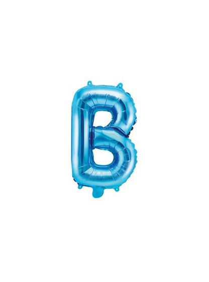 Globo foil letra B azul (35 cm) - Partydeco | Funidelia