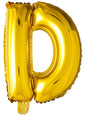 Globo foil letra D dorado (102 cm) - Procos | Funidelia