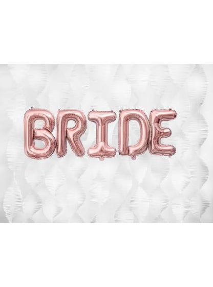 Globo foil letra D oro rosa - Partydeco | Funidelia