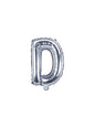 Globo foil letra D plateado - Partydeco | Funidelia