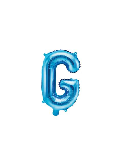 Globo foil letra G azul - Partydeco | Funidelia