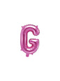 Globo foil letra G rosa oscuro - Partydeco | Funidelia