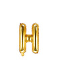 Globo foil letra H dorado