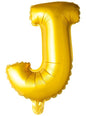 Globo foil letra J dorado (102 cm) - Procos | Funidelia