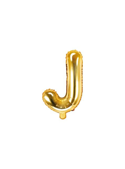 Globo foil letra J dorado - Partydeco | Funidelia