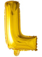 Globo foil letra L dorado (102 cm) - Procos | Funidelia