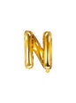 Globo foil letra N dorado - Partydeco | Funidelia