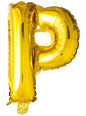 Globo foil letra P dorado (102 cm) - Procos | Funidelia