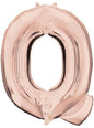 Globo foil letra Q oro rosa (81cm) - AMSCAN | Funidelia