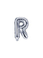 Globo foil letra R plateado