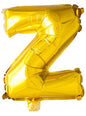 Globo foil letra Z dorado (102 cm) - Procos | Funidelia