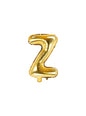 Globo foil letra Z dorado (35 cm) - Partydeco | Funidelia