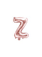 Globo foil letra Z oro rosa (35 cm) - Partydeco | Funidelia