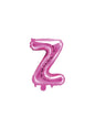 Globo foil letra Z rosa oscuro (35 cm) - Partydeco | Funidelia