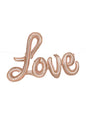 Globo Foil Love oro rosa - Unique | Funidelia