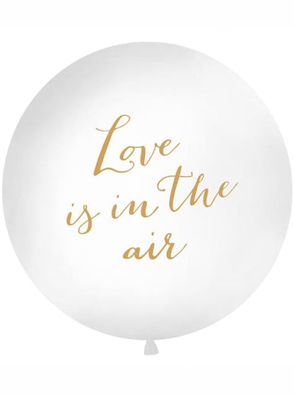 Globo gigante blanco Love is in the air - Valentine Collection - Partydeco | Funidelia