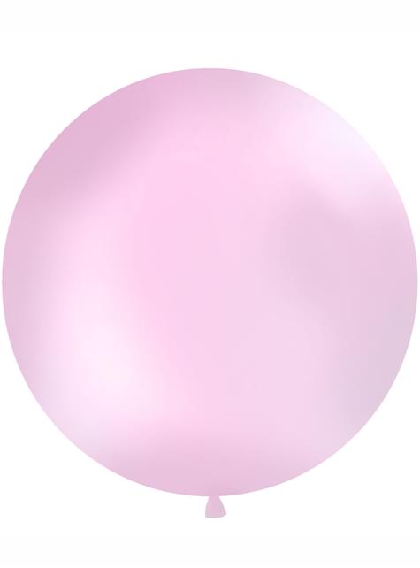 Globo gigante rosa pastel