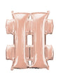 Globo hashtag oro rosa (40 cm) - AMSCAN | Funidelia