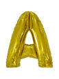 Globo letra A dorado (86 cm)