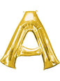 Globo letra A dorado (86 cm) - AMSCAN | Funidelia