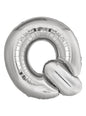 Globo letra Q plateado (86 cm) - AMSCAN | Funidelia