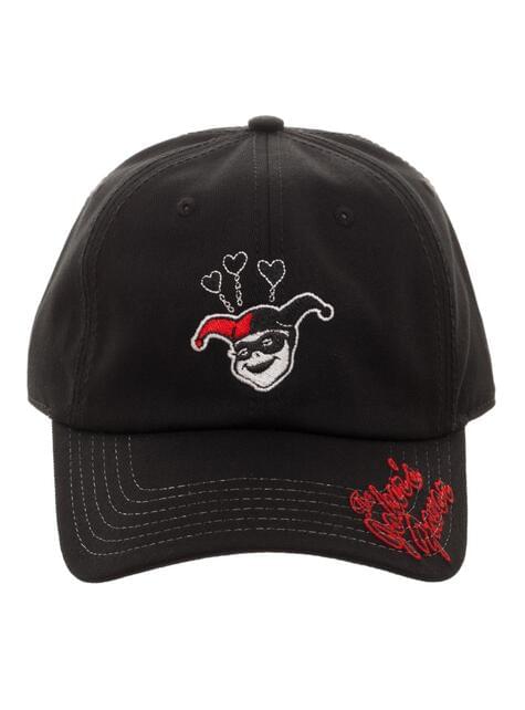 Gorra de Harley Quinn negra - Bioworld International  | Funidelia
