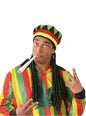 Gorra de Jamaicano con Rastas - Guirca | Funidelia