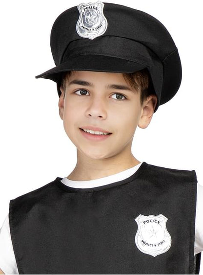 Gorra de policía para niños - Funiglobal | Funidelia