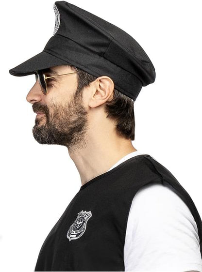 Gorra de policía - Funiglobal | Funidelia