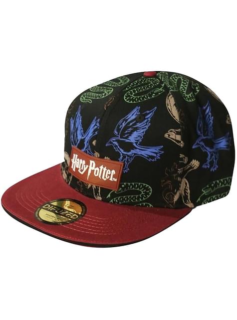 Gorra Harry Potter símbolos casas