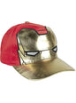Gorra Iron Man dorada para hombre - Los Vengadores