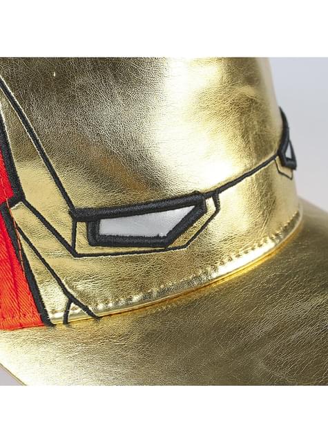 Gorra Iron Man dorada para hombre - Los Vengadores