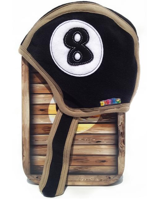 Gorro de bola de billar número 8 para bebé - The Kings of the House | Funidelia