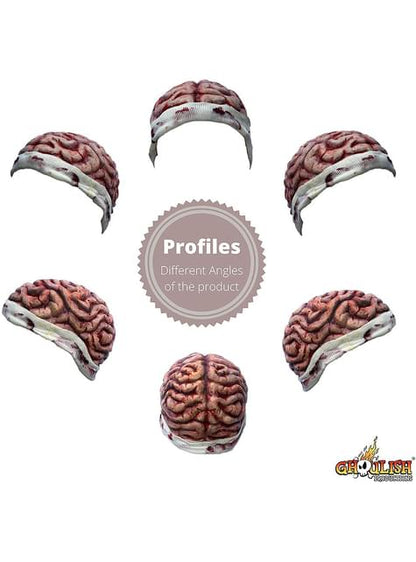 Gorro de cerebro ensangrentado
