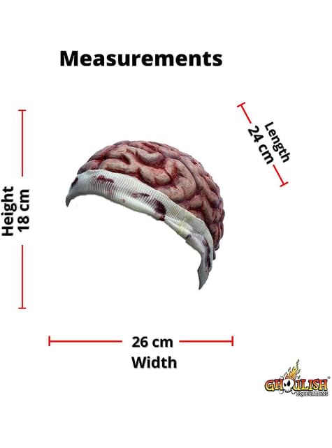 Gorro de cerebro ensangrentado