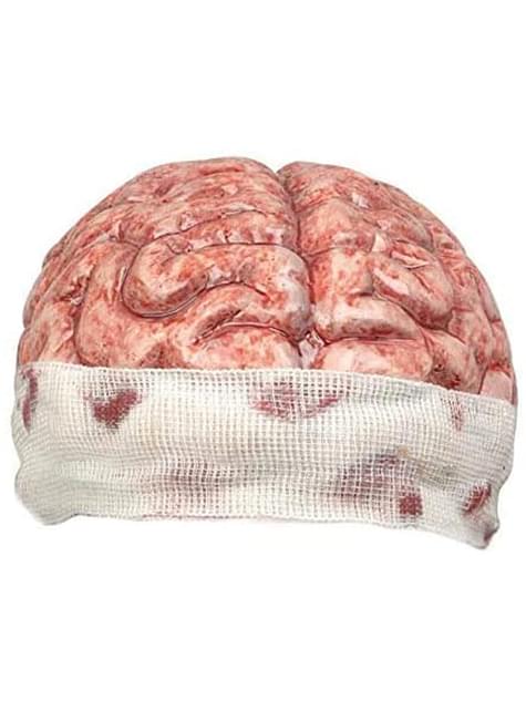 Gorro de cerebro ensangrentado