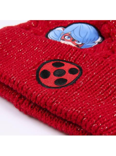 Gorro de Lady Bug para niña - Artesanía Cerdá S.L. | Funidelia