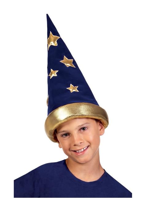 Gorro de mago de cuento infantil