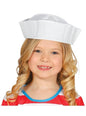 Gorro de marinero blanco infantil - Guirca | Funidelia