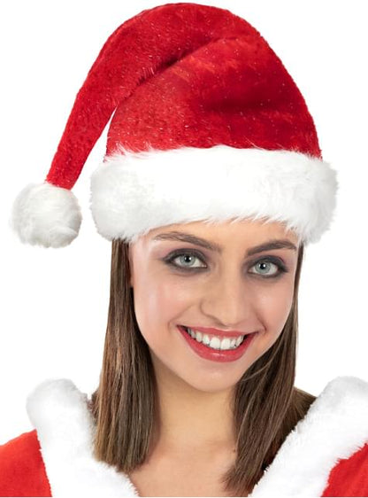Gorro de Papá Noel Deluxe - Funiglobal | Funidelia