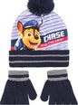 Gorro y guantes de la Patrulla Canina para niño