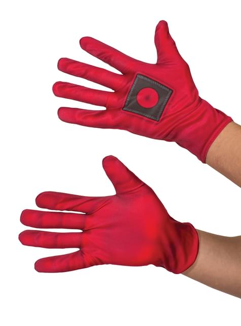 Guantes de Deadpool para hombre